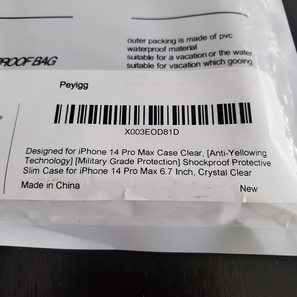 NEW iPhone Pro Max Clear Shockproof Case - Picture 5 of 5